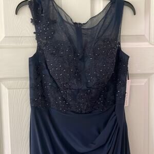 NWT Navy Blue Lace Dress Size 8
